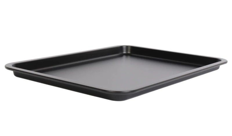 HOMEVEO Professional oven roasting tray (small size) with oil draining rack – ideal for roasting potatoes and chicken in the oven for a healthy and balanced crispiness - Image 5